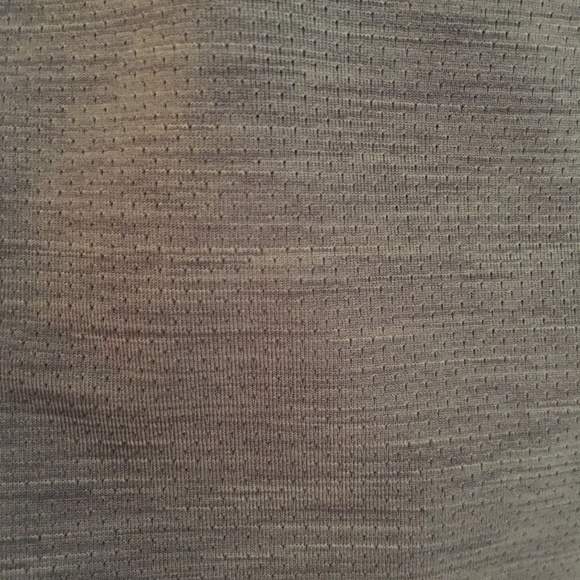 Athleta Grey Mesh Back Cut Out T-Shirt- SMALL - Picture 5 of 8